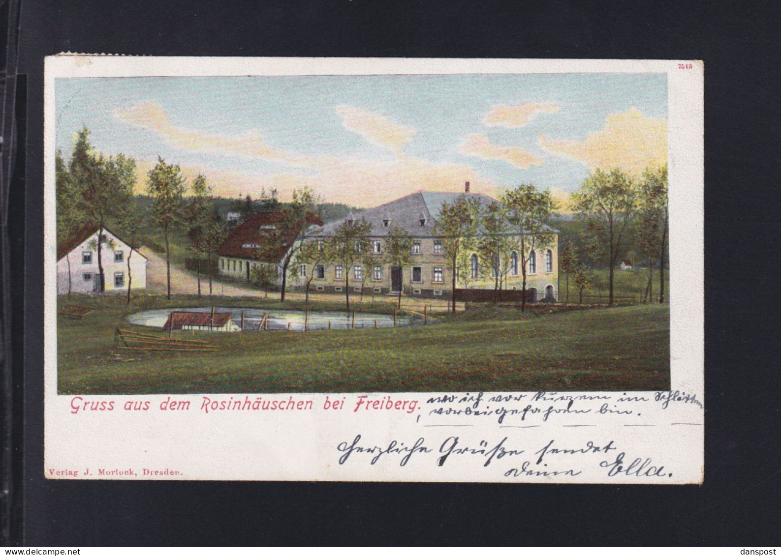 Dt. Reich AK Rosinenhäuschen Bei Freiberg 1915 - Freiberg (Sachsen)