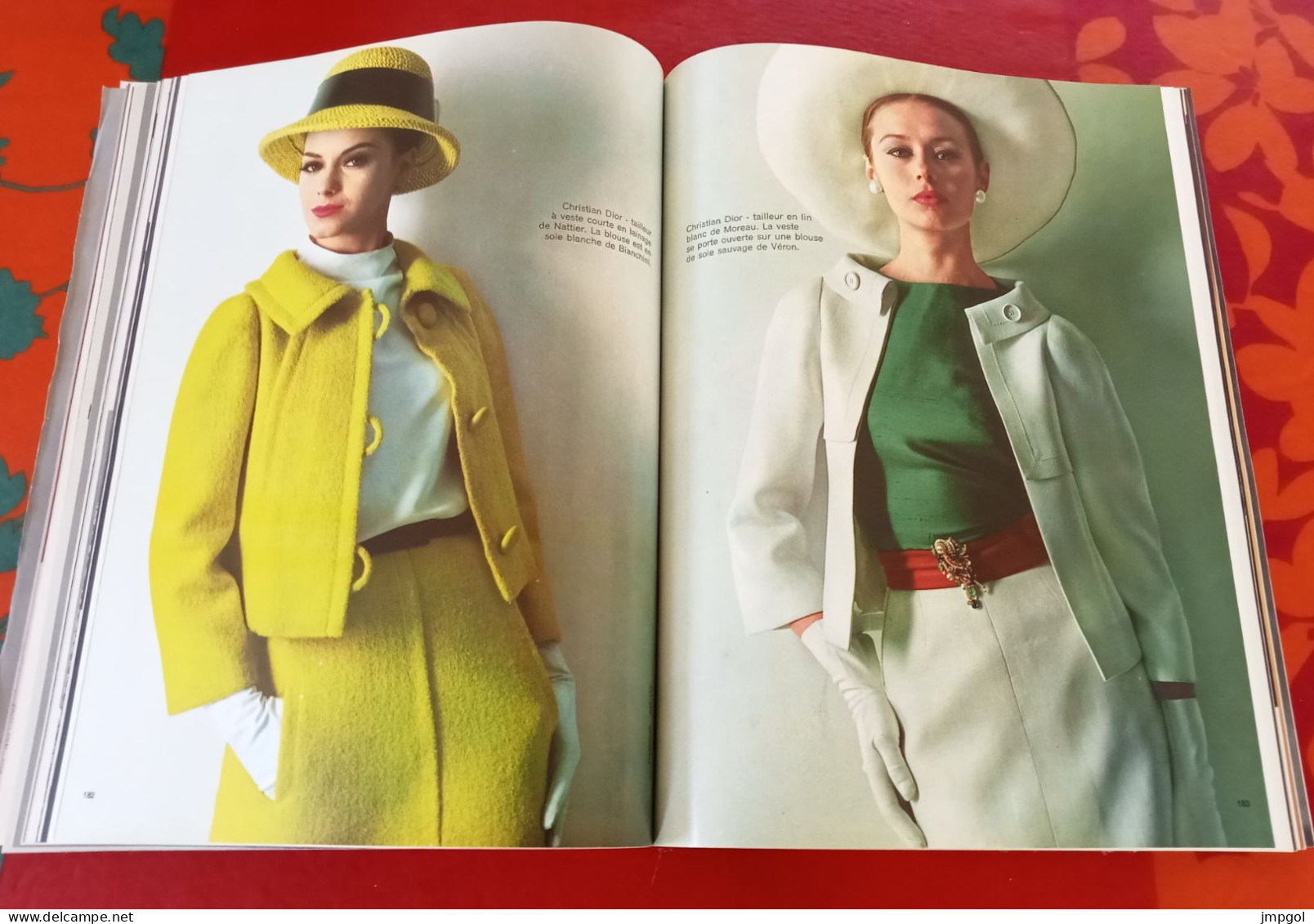 Femme Chic n°494 Collections Toute la Mode Printemps 1963 Dior Balmain Chanel Heim Patou De Rauch Saint Laurent
