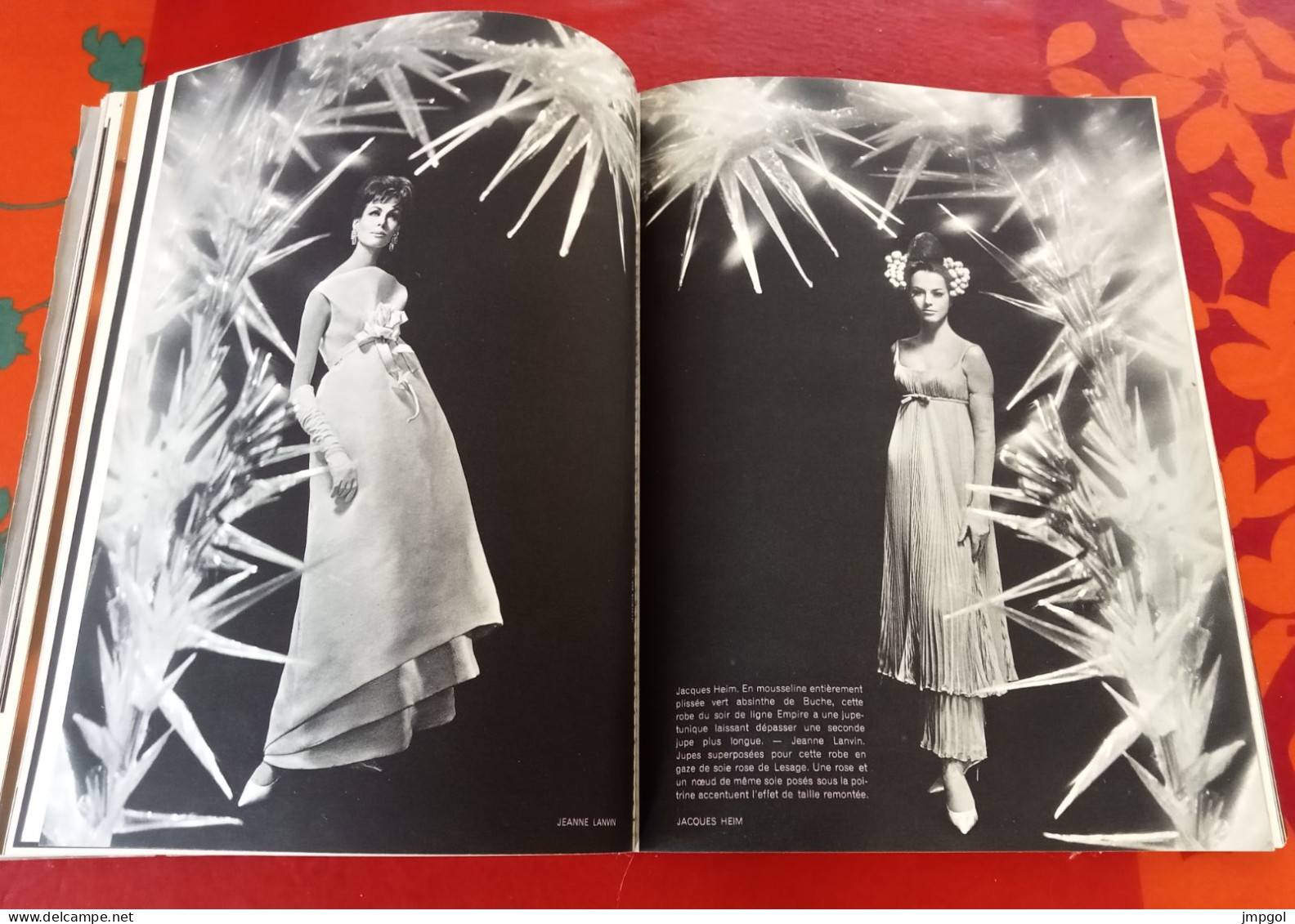 Femme Chic n°494 Collections Toute la Mode Printemps 1963 Dior Balmain Chanel Heim Patou De Rauch Saint Laurent