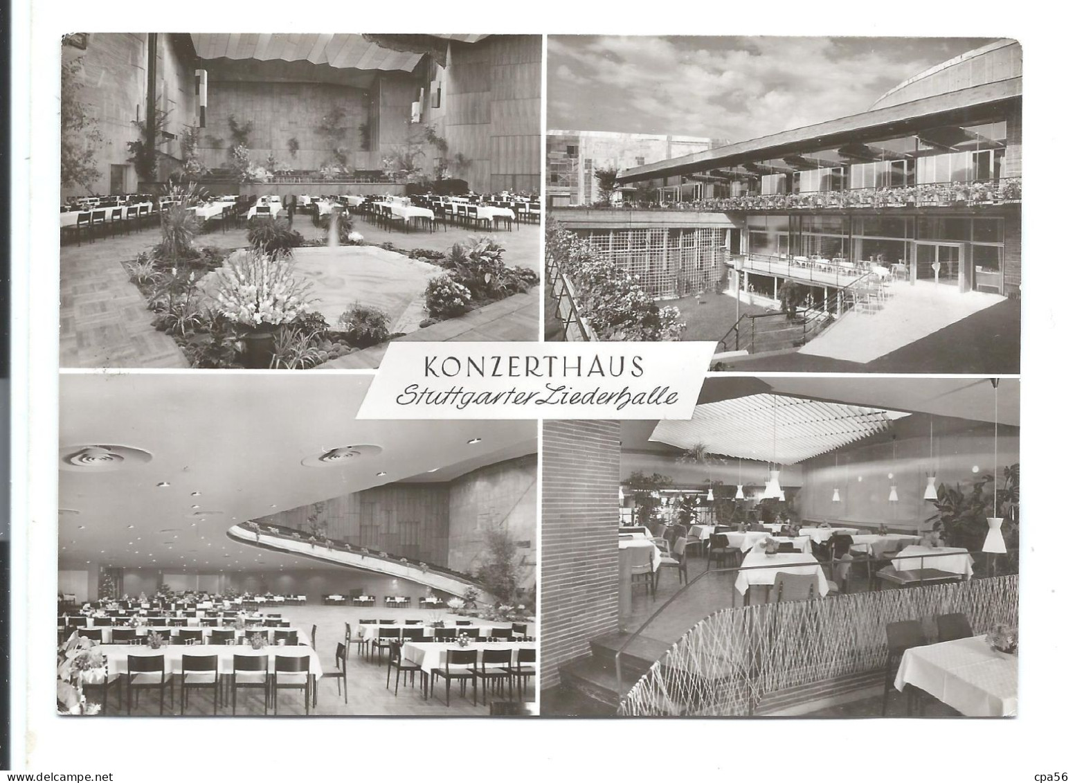 KONZERTHAUS STUTTGARTER LIEDERHALLE - Helmut STAIB N°1031 - Stuttgart