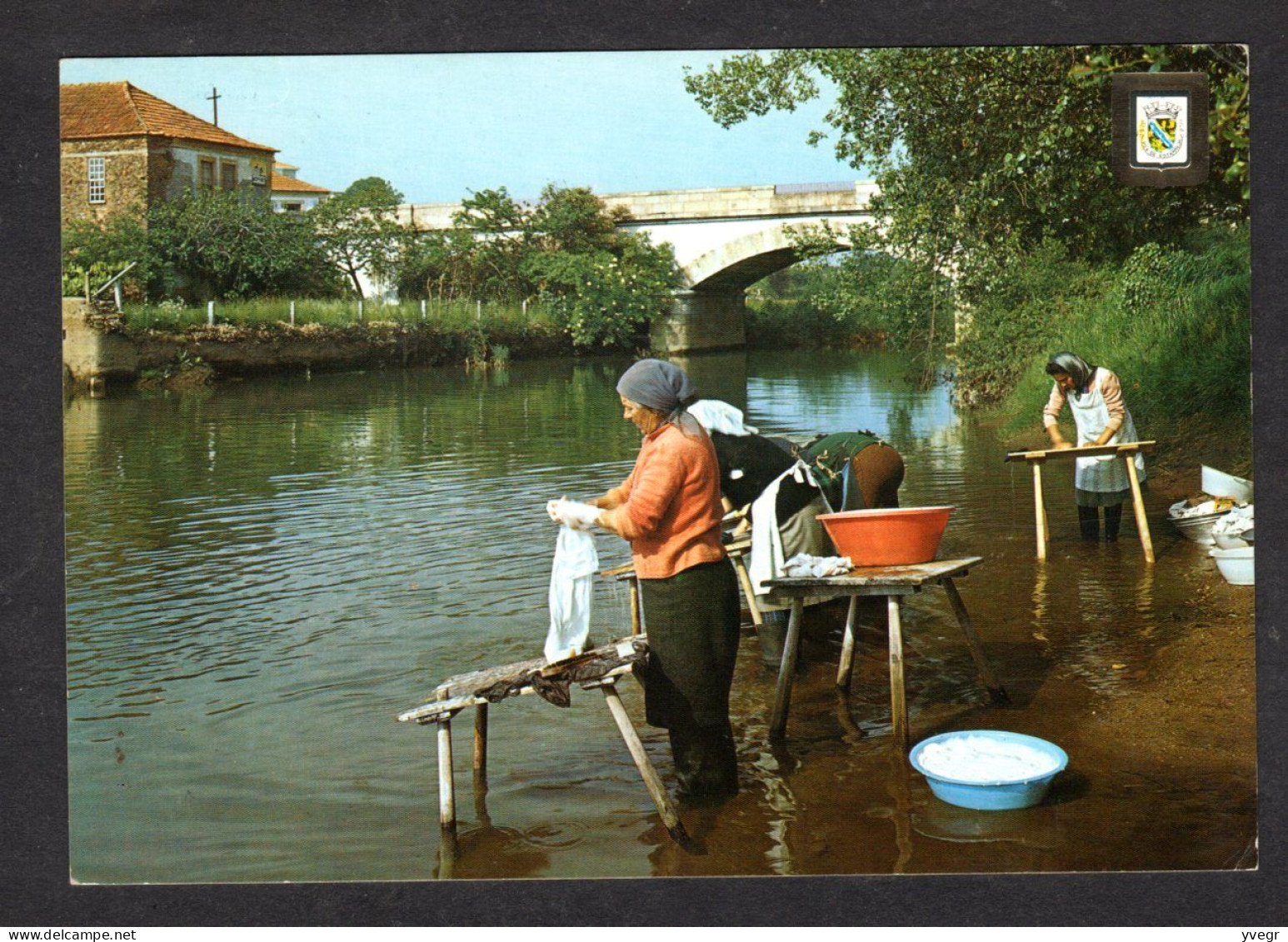 Portugal - N° 670 - Lavadeiras - Lavandières - 4 Femmes Lavent Leur Linge à La Rivière - Laveuses - Autres & Non Classés