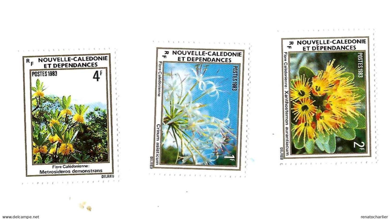 Flore Calédonienne,MNH,Neuf Sans Charnière. - Unused Stamps