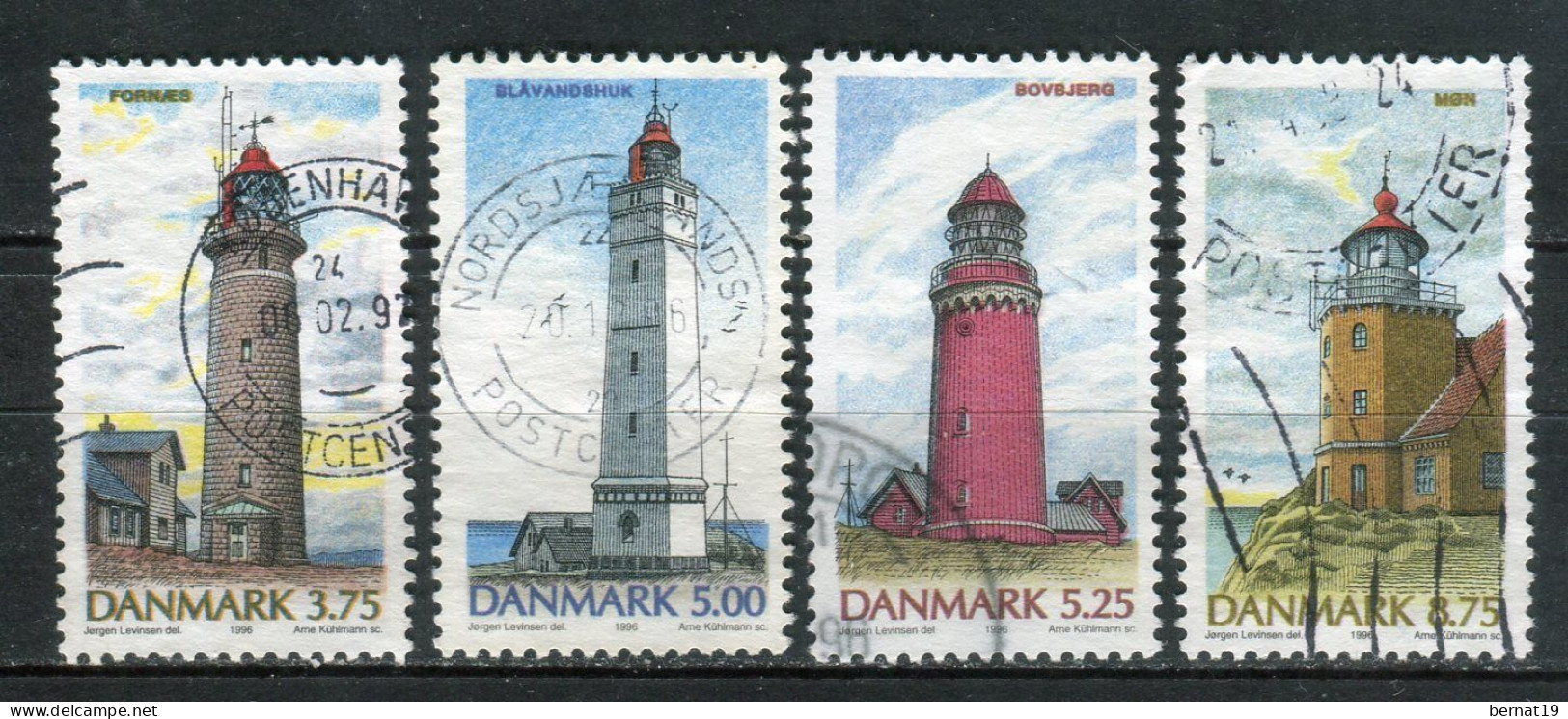 Dinamarca 1996. Yvert 1135-39 Usado. - Used Stamps