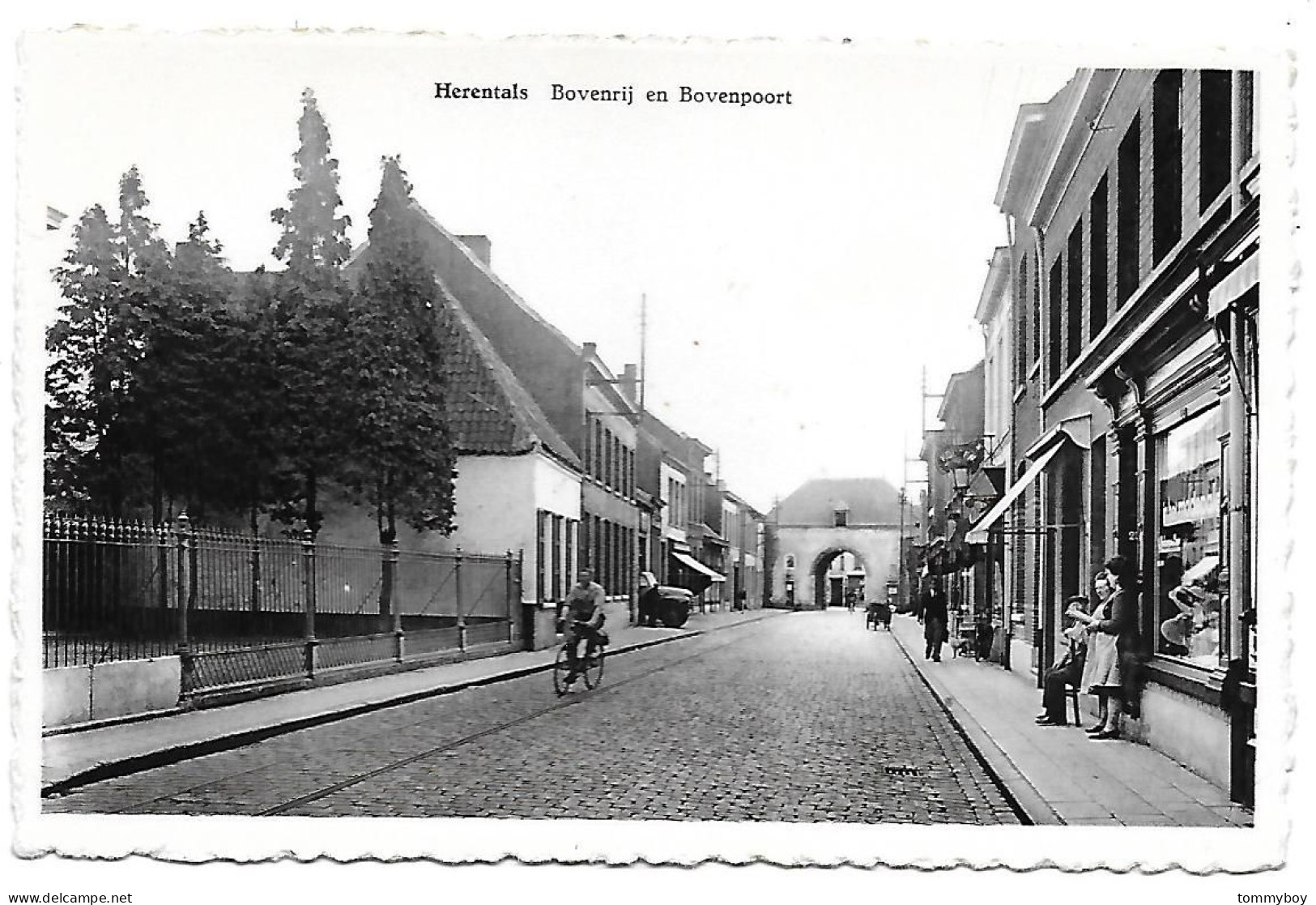 CPA Herentals, Bovenrij En Bovenpoort - Herentals