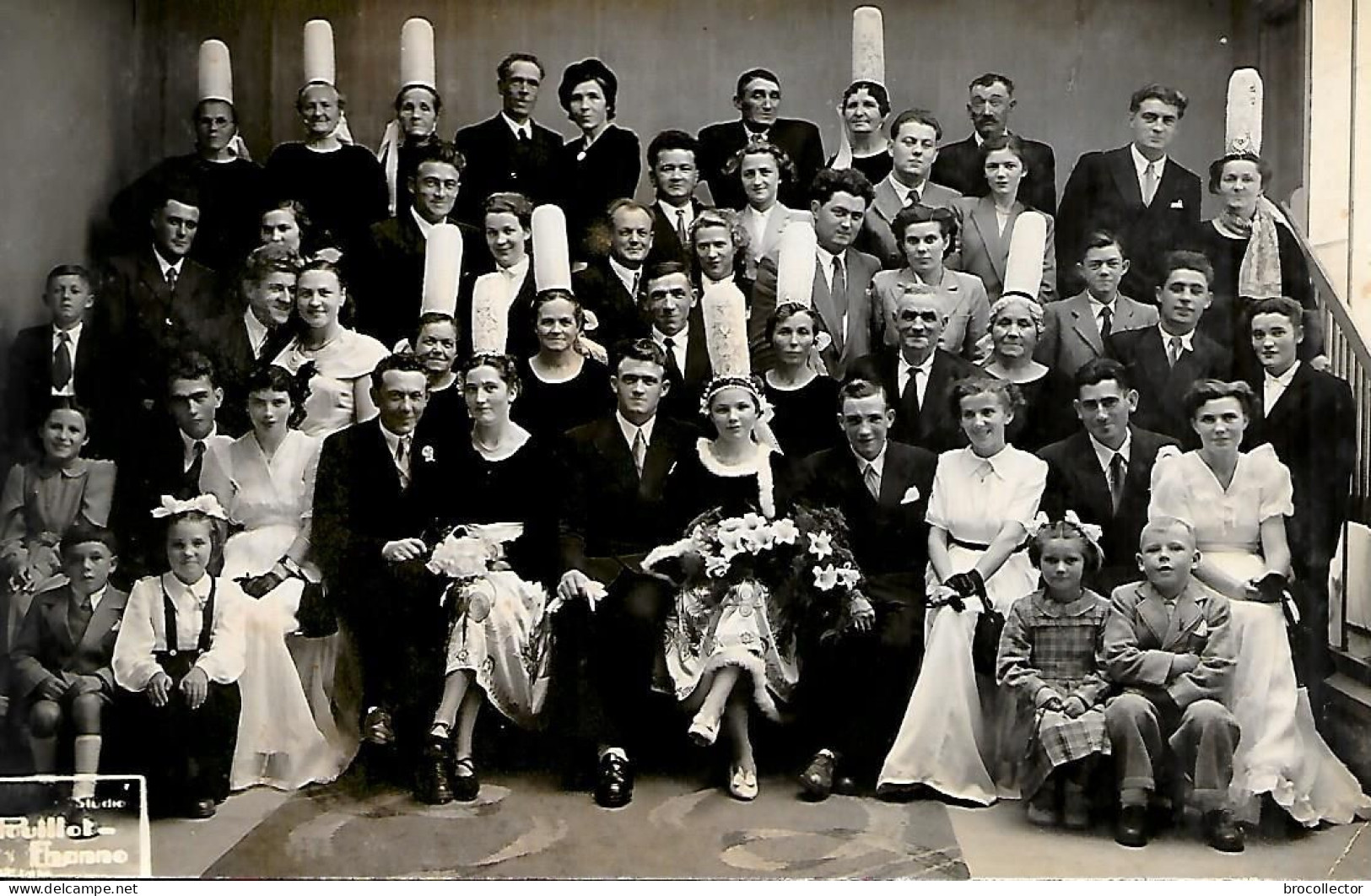 CARTE PHOTO - Mariage Breton - To Identify