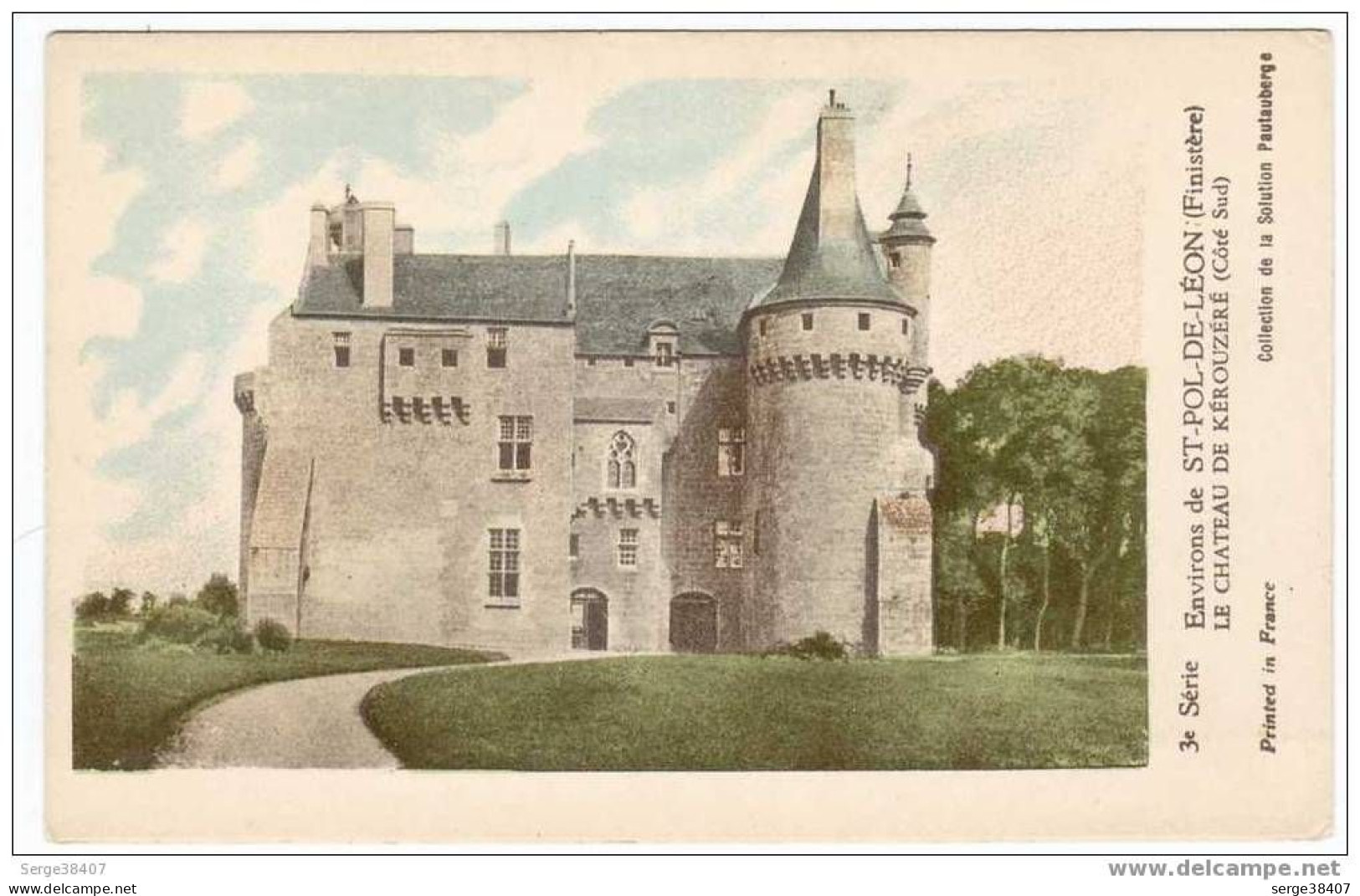 Env. De ST POL DE LEON - Château De Kérouzéré # 53 - Saint-Pol-de-Léon