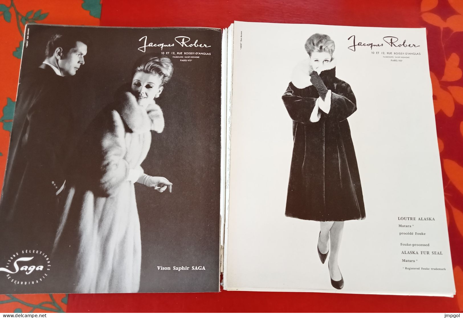 Vogue Sept 1961 Collections D'Hiver Paris 1962 Dior Balmain Chanel Heim Patou De Rauch Saint Laurent - Moda