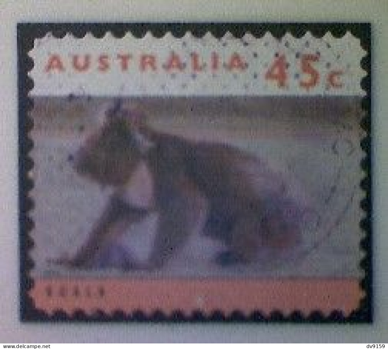 Australia, Scott #1294D, Used (o), 1995, Wildlife Series, Koala Walking, 45¢, Orange And Multicolored - Gebruikt