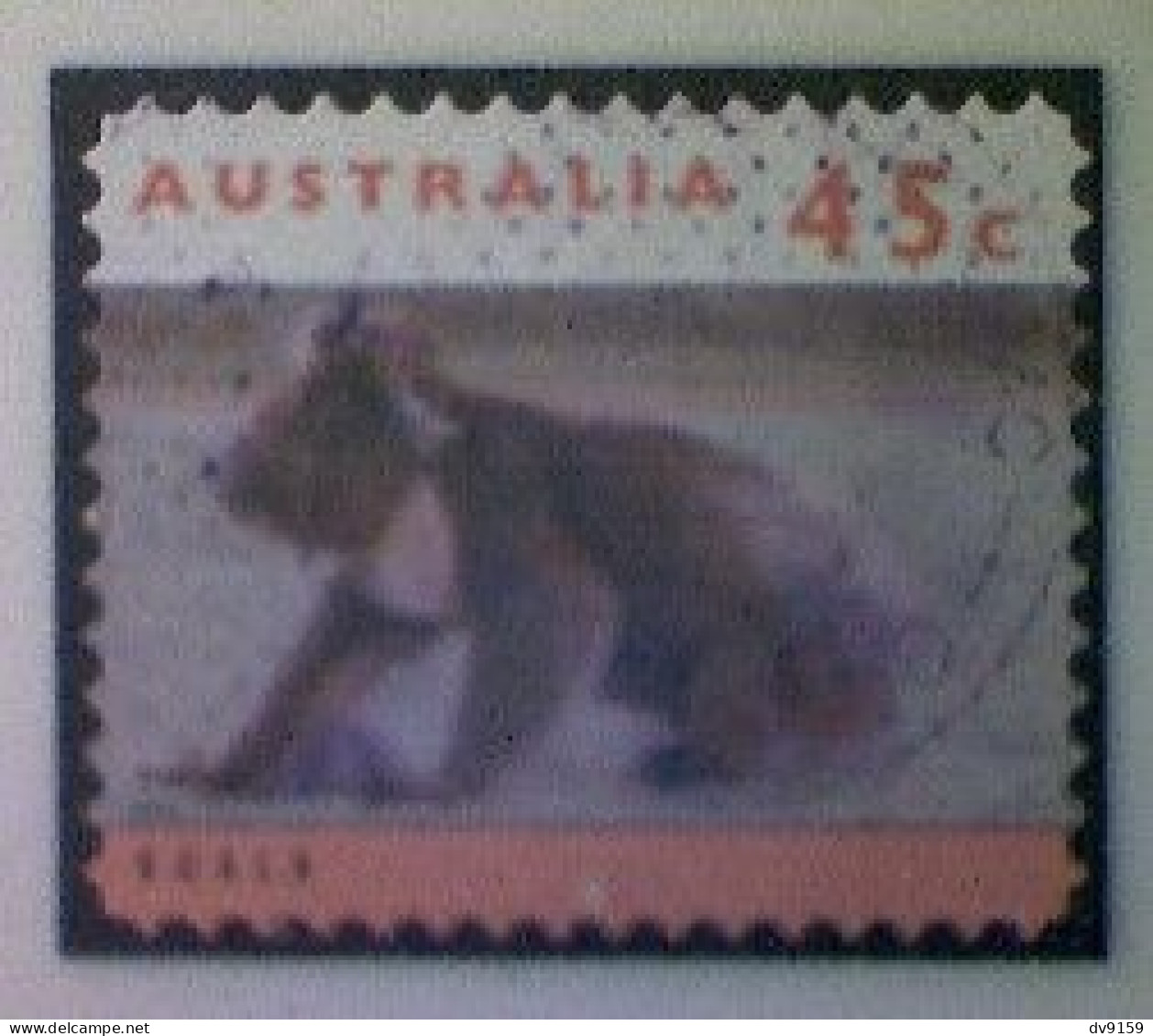 Australia, Scott #1294D, Used (o), 1995, Wildlife Series, Koala Walking, 45¢, Orange And Multicolored - Usados