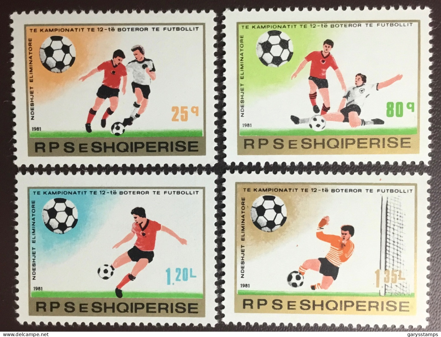 Albania 1981 World Cup MNH - Albanie