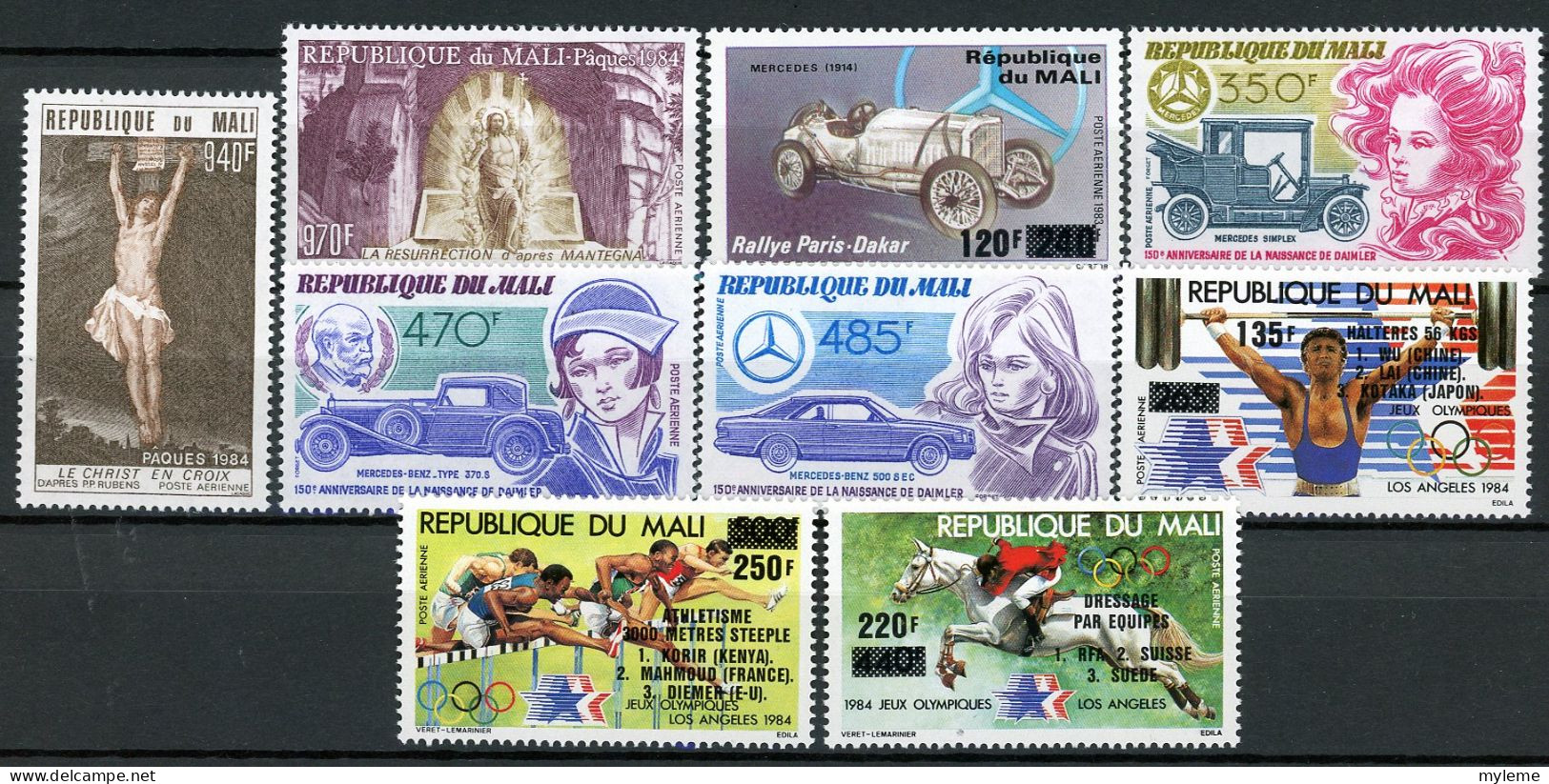 BC-5 Mali N° PA 492 à 500 **. A Saisir !! - Mali (1959-...)