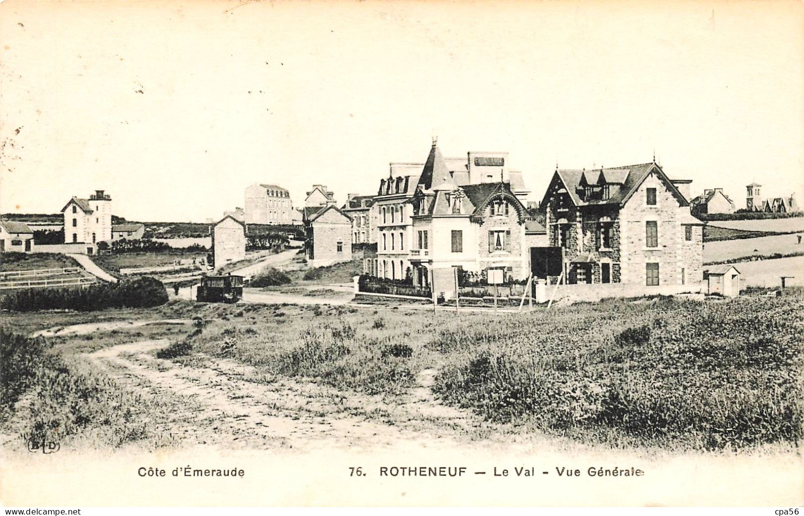 ROTHENEUF - TRAM ? - Le VAL - Vue Générale N°76 - Rotheneuf