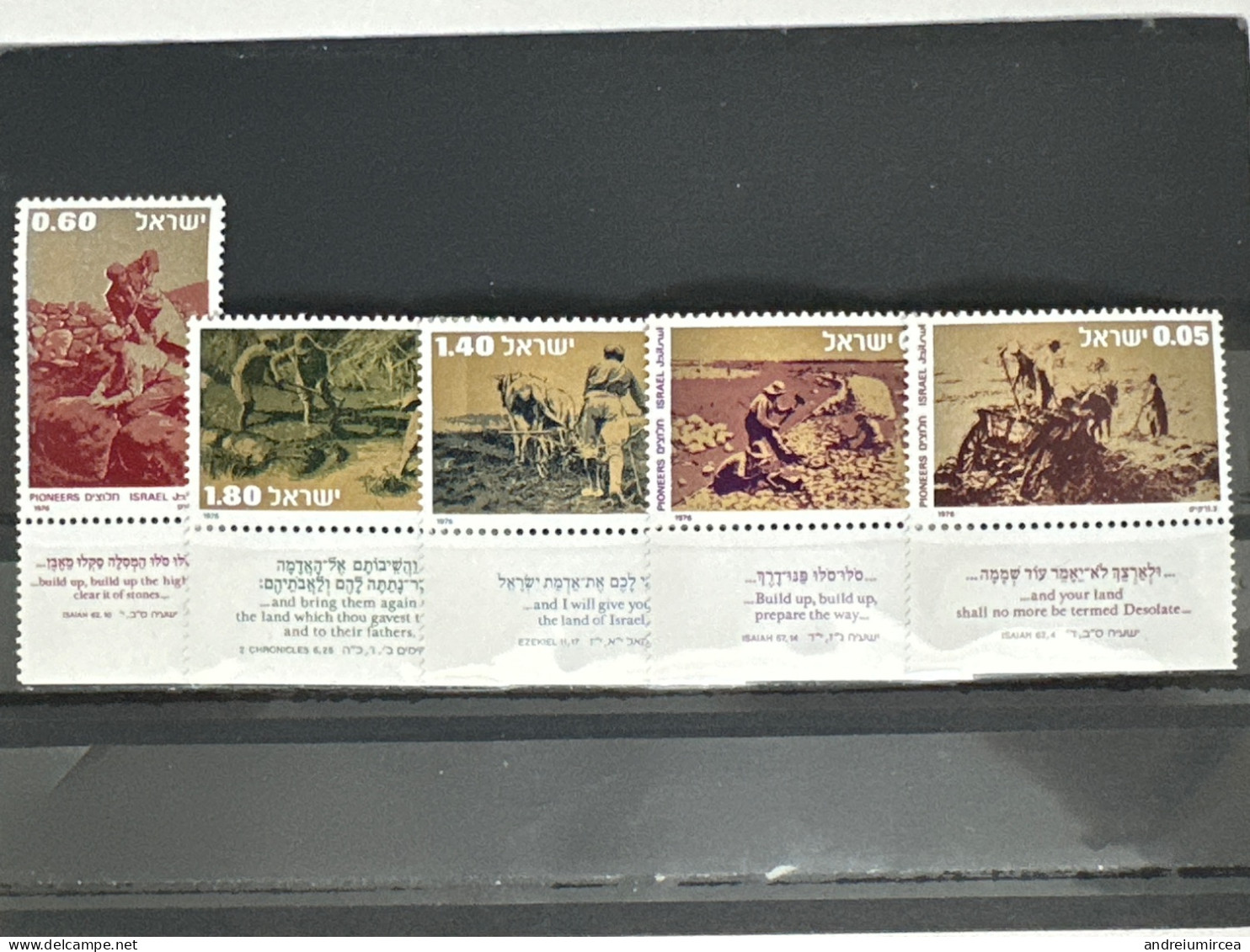 1976. Pioneers   MNH - Unused Stamps (with Tabs)