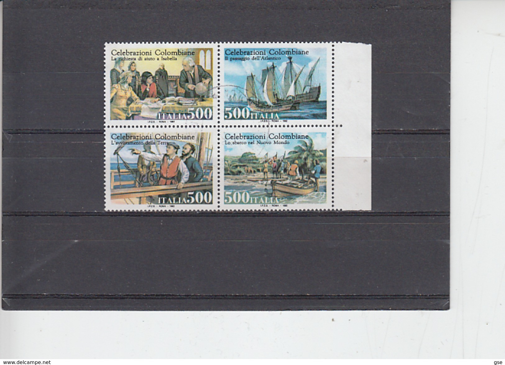 ITALIA  1992 - Sassone 1989/92° - Colombo - Scoperta Dell'America - 1991-00: Used