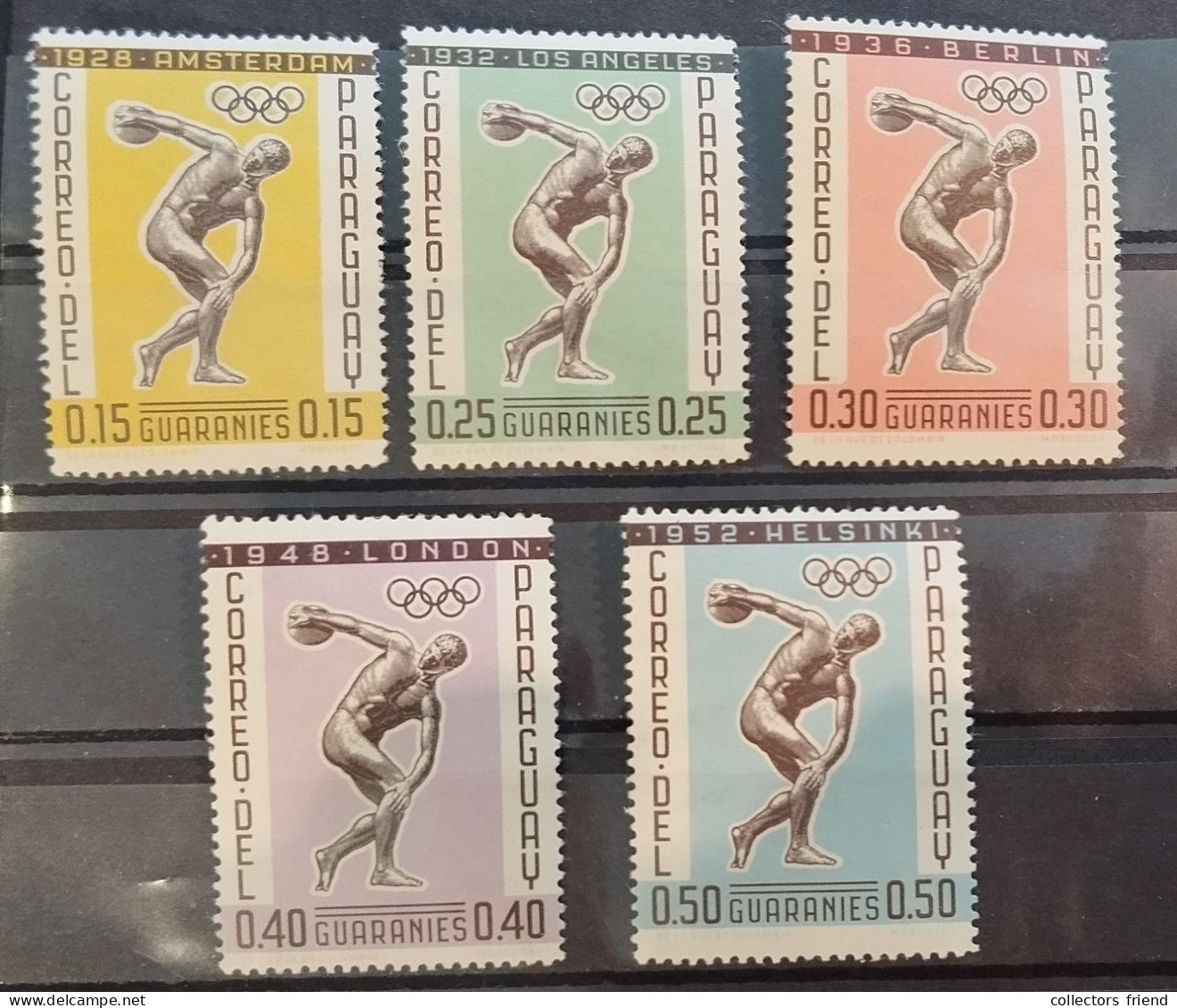 Paraguay 1962, Olympic Games Amsterdam, Los Angeles, Berlin, London, Helsinki - MNH** - Other & Unclassified