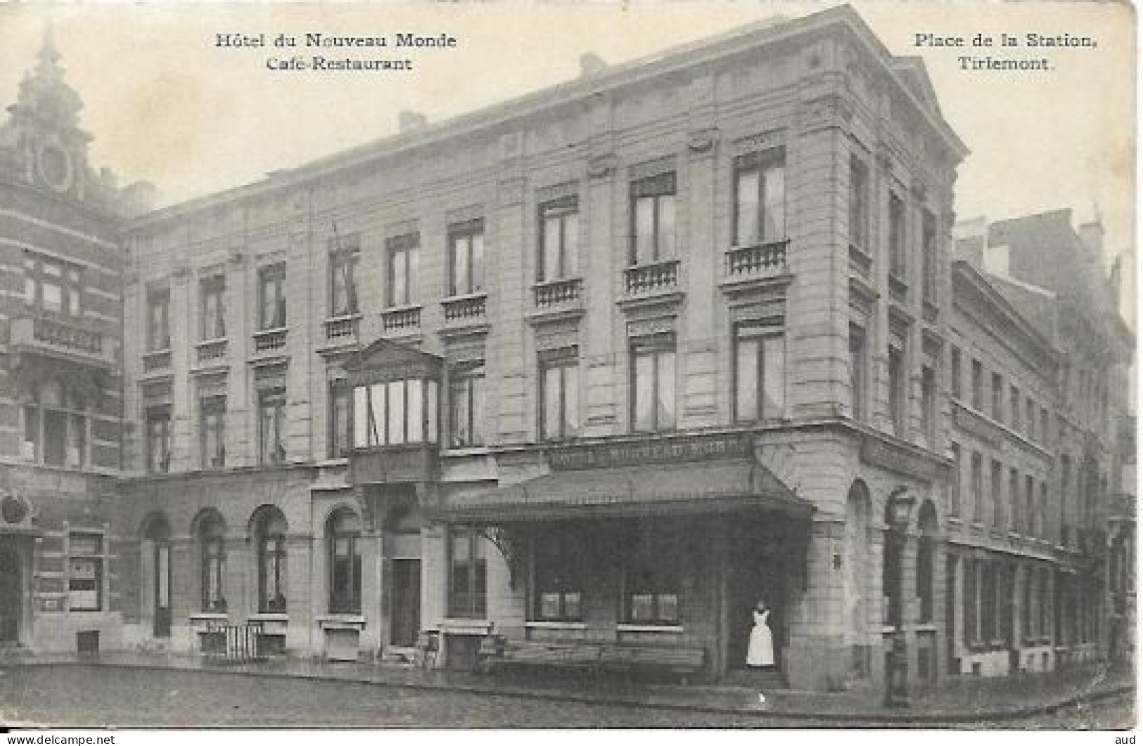 TIRLEMONT, Hôtel Du Nouveau Monde, Place De La Station - Tienen