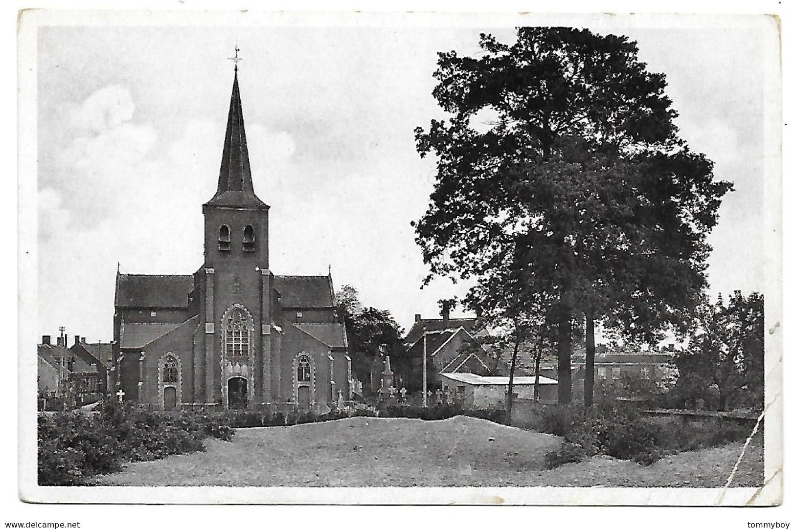 CPA Vosselaar, Kerk Van O. L. Vrouw (dubbele Plooi In Hoek) - Vosselaar