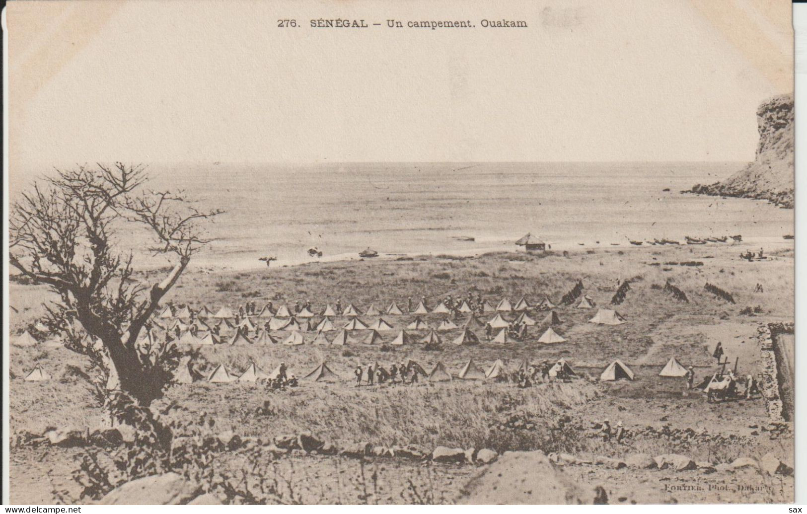 2413-210b Av 1905 N°276 Séné Dakar Ouakam Campement Fortier Photo Dakar  Retrait Le 13-04 - Senegal