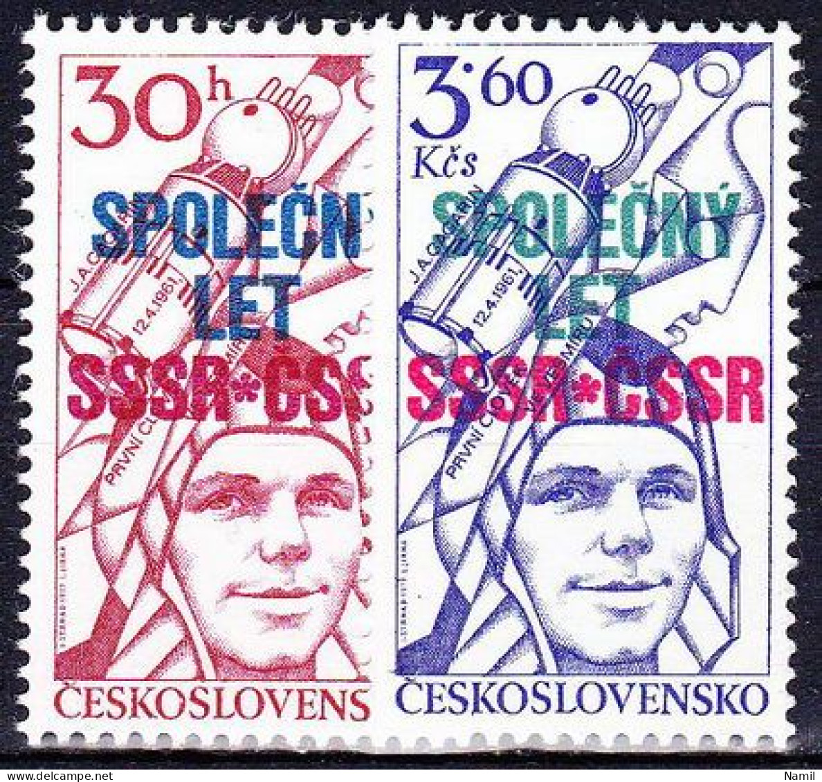 ** Tchécoslovaquie 1978 Mi 2425-6 (Yv 2264-5), (MNH)** - Unused Stamps