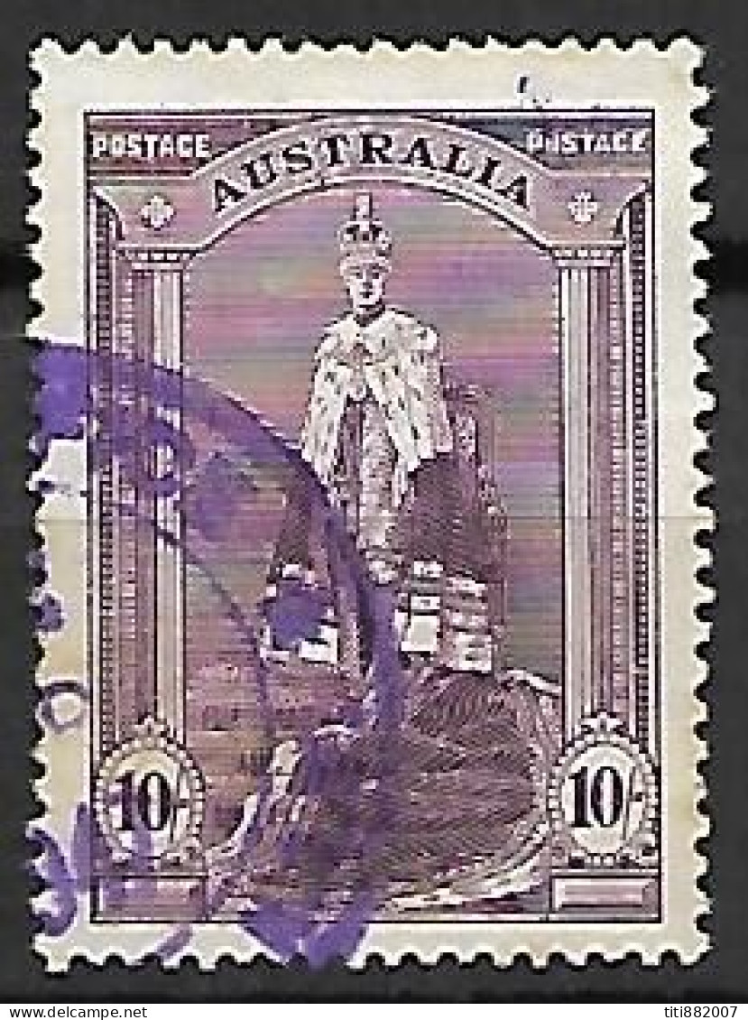 AUSTRALIE   -  1937 .  Y&T N° 121 Oblitéré - Used Stamps