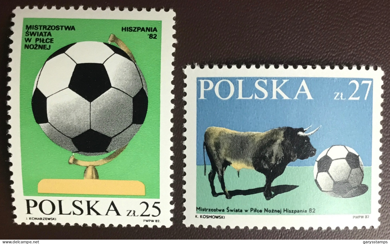 Poland 1982 World Cup MNH - Neufs