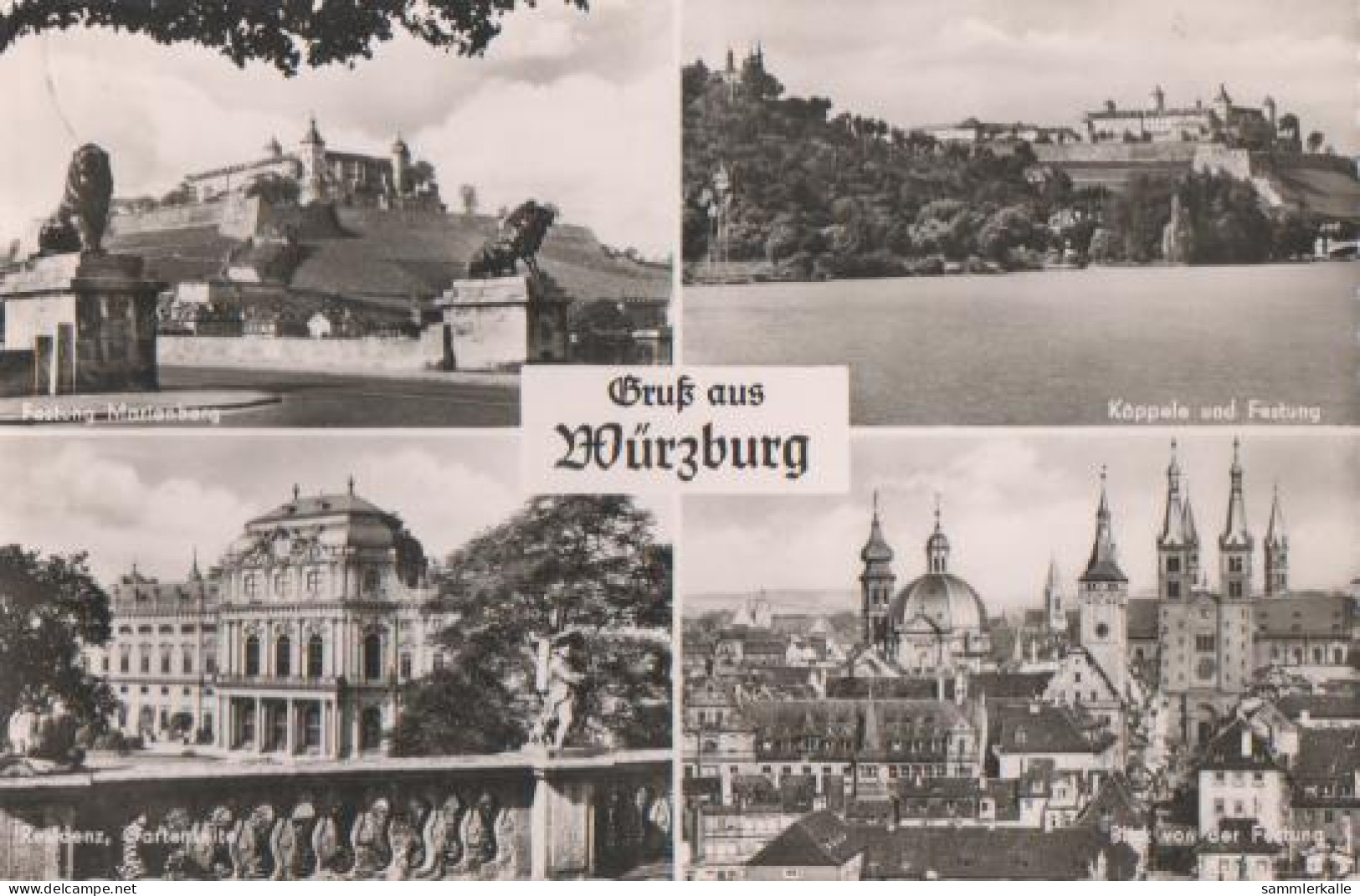 14255 - Gruss Aus Würzburg - 1962 - Wuerzburg