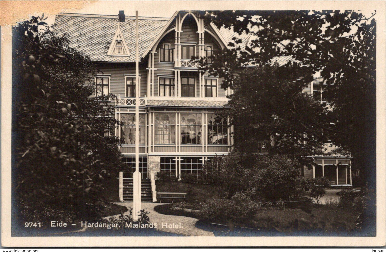 Norvège - Eide - Hardanger - Maeland Hotel Année 1930 - Norway