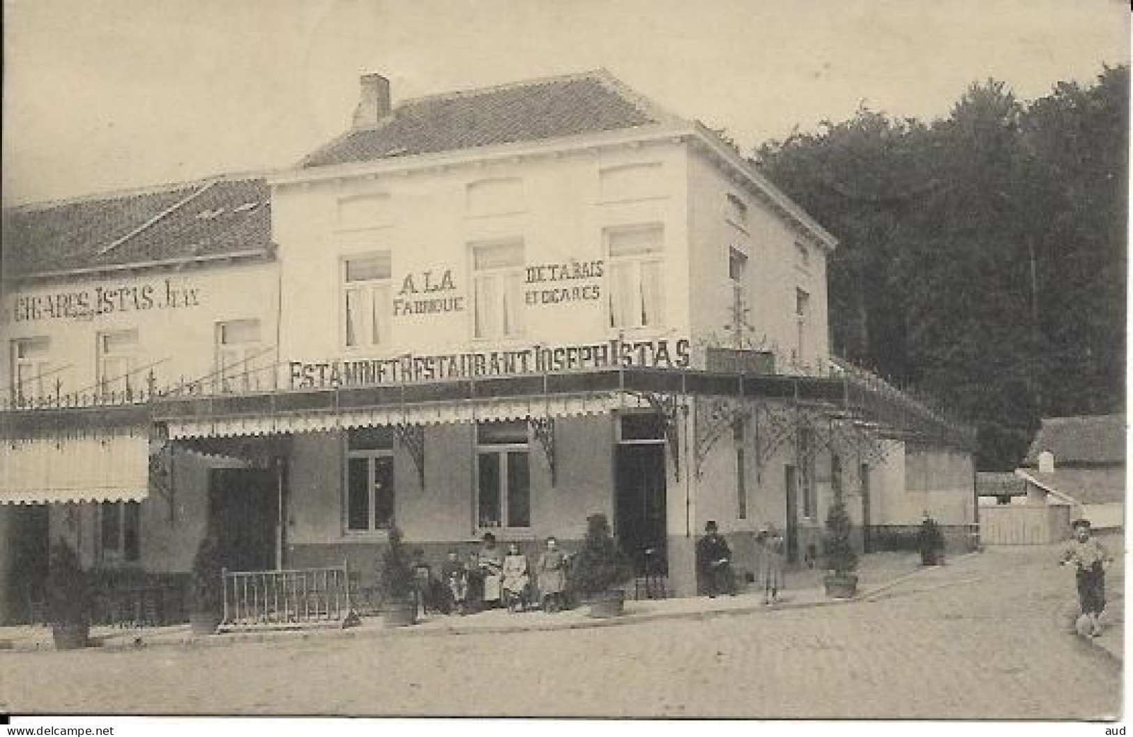 ESTAMINET JOSEPH ISTAS, Fabrique De Tabacs Et Cigares - Overijse