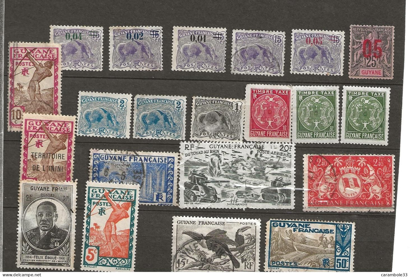 TIMBRE  GUYANE FRANCAISE   Neuf Et Oblitéré  (1508) - Used Stamps