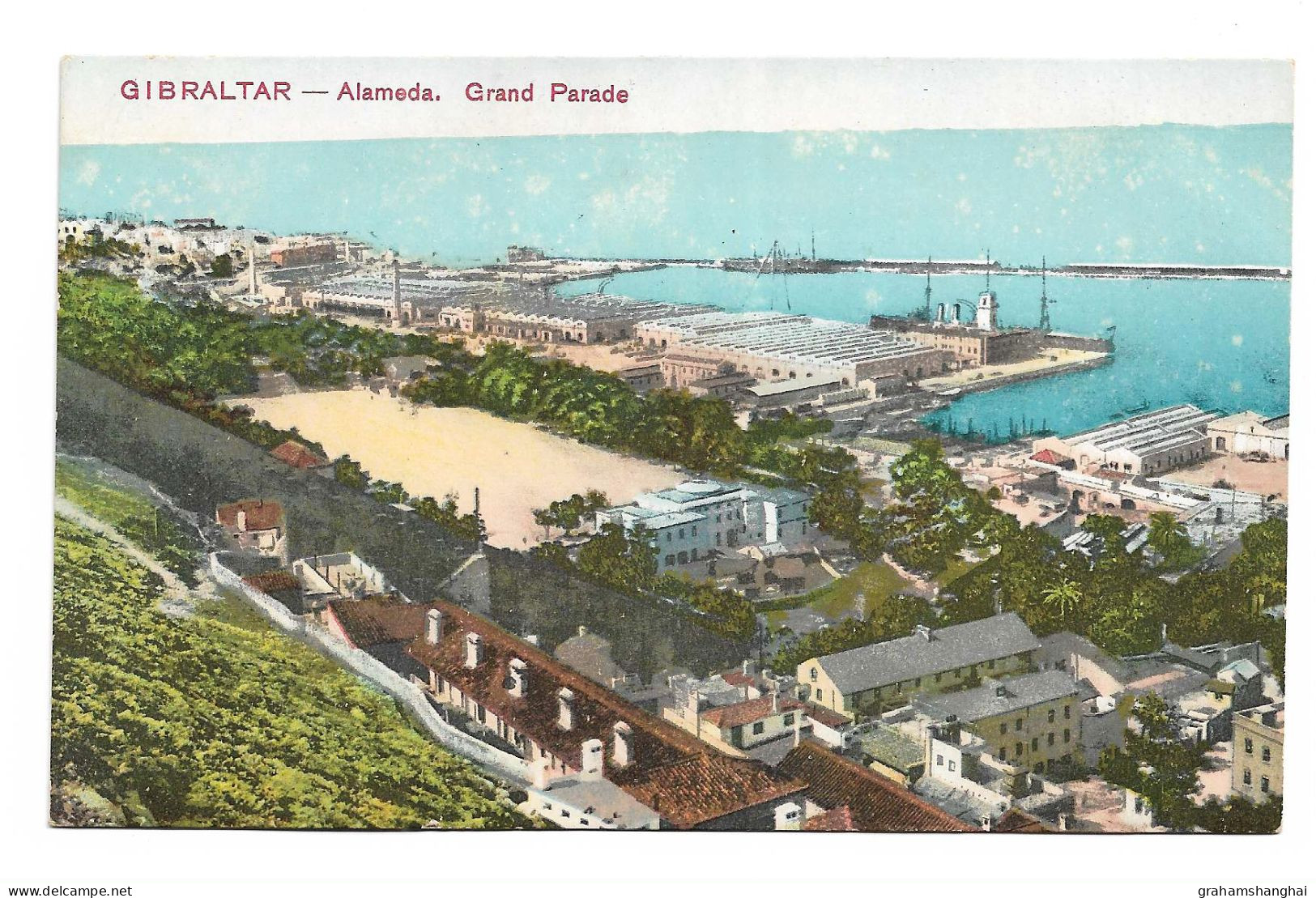 Postcard Gibraltar Alameda Grand Parade Unposted - Gibraltar