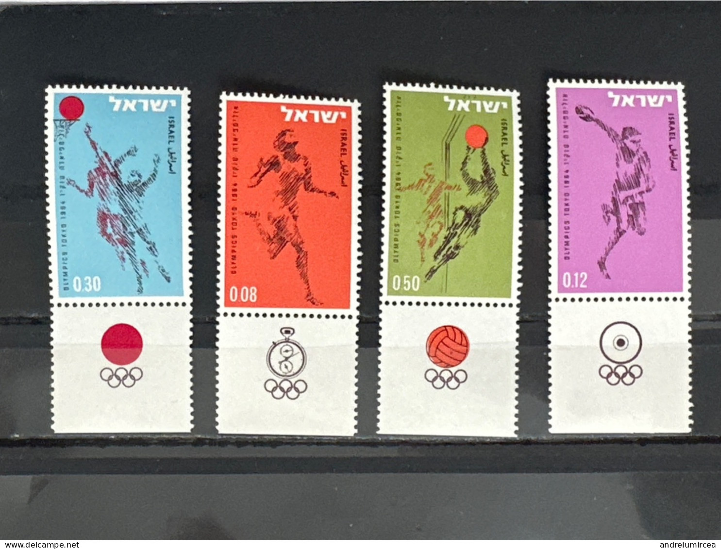 Olympic Games Tokyo 1964   MNH - Nuevos (con Tab)