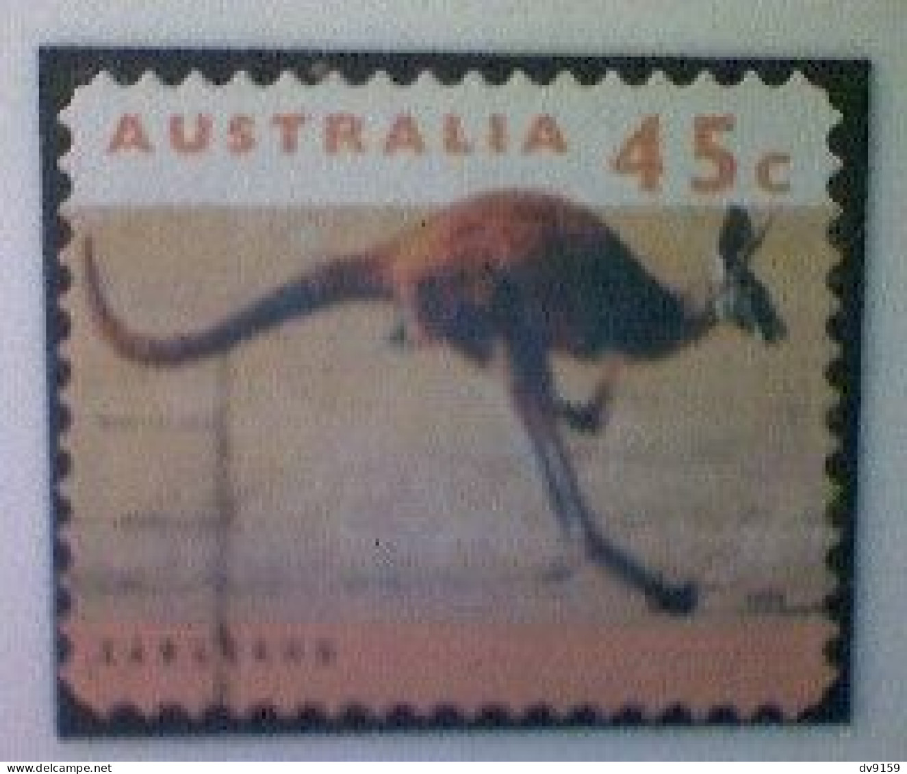 Australia, Scott #1294\, Used (o), 1995, Wildlife Series, Kangaroo Running, 45¢, Orange And Multicolored - Used Stamps