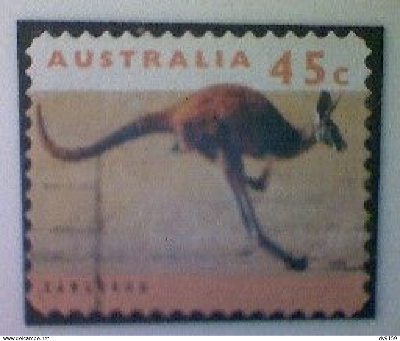 Australia, Scott #1294\, Used (o), 1995, Wildlife Series, Kangaroo Running, 45¢, Orange And Multicolored - Oblitérés