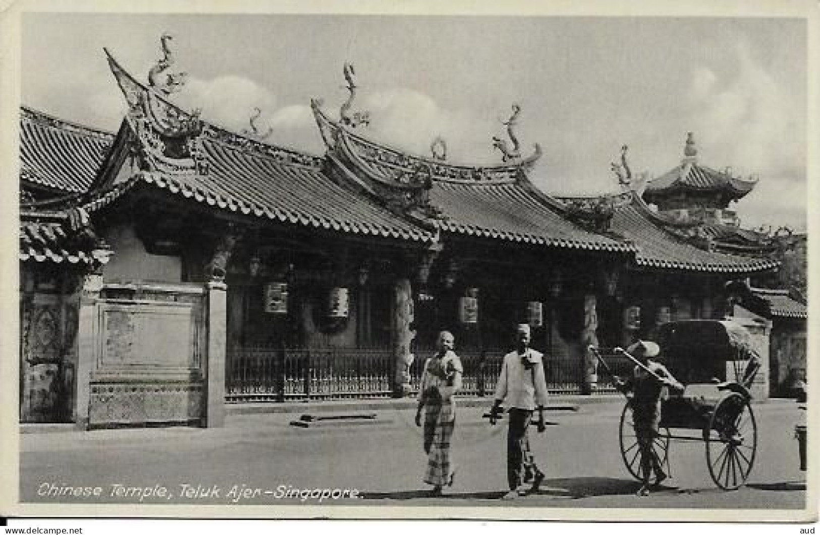 SINGAPOUR, Chinese Temple, Teluk Ajer, Singapore - Singapur