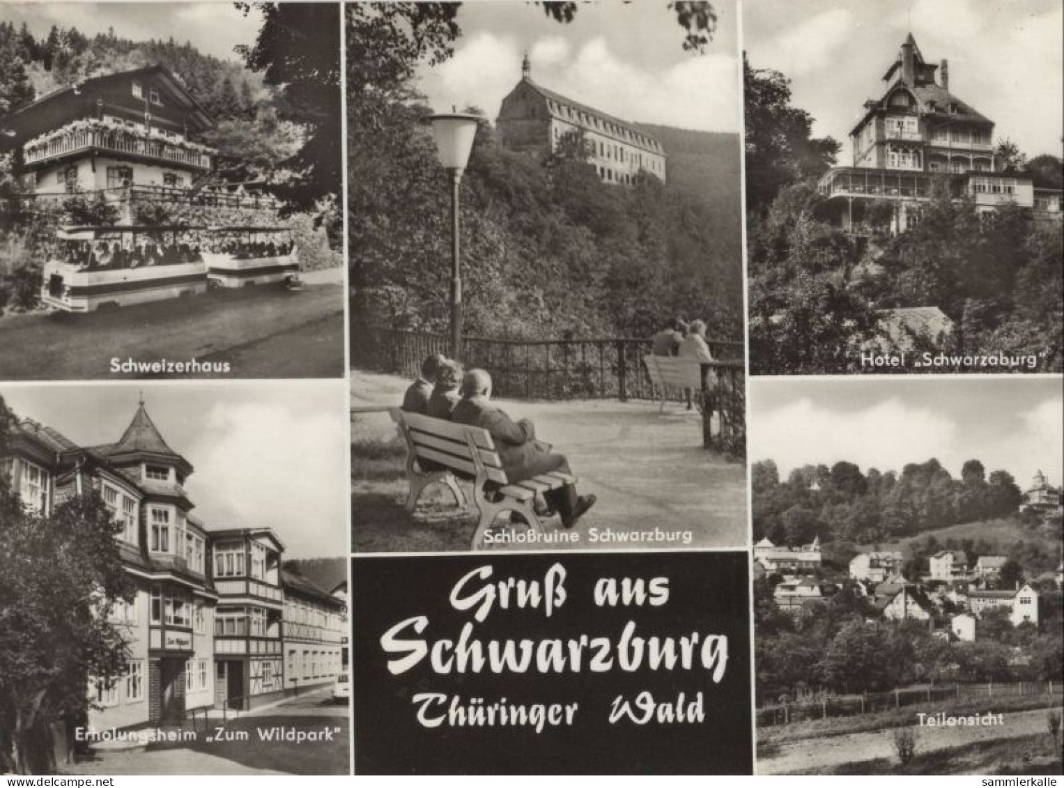 134796 - Schwarzburg - 5 Bilder - Saalfeld
