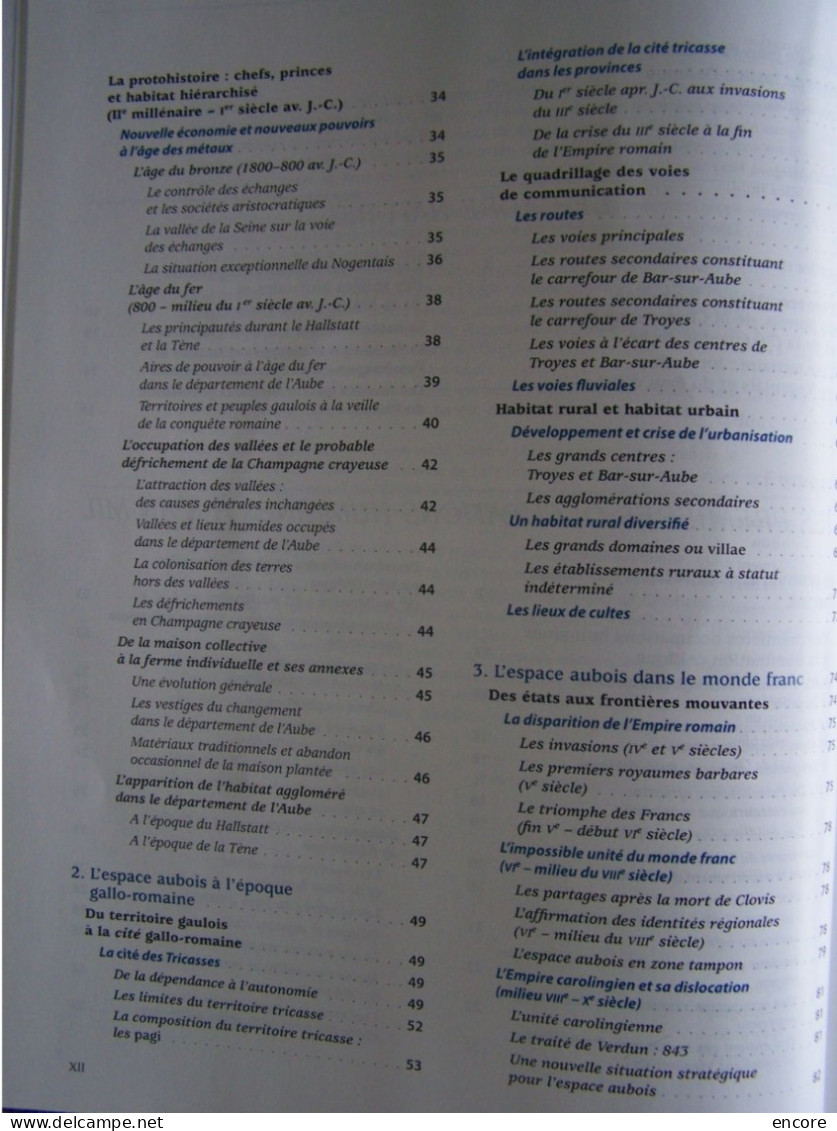 LE DEPARTEMENT DE L'AUBE. VILLES ET VILLAGES DE L'AUBE DE LA PREHISTOIRE A NON JOURS. 100_3404 A 100_3413T - Champagne - Ardenne