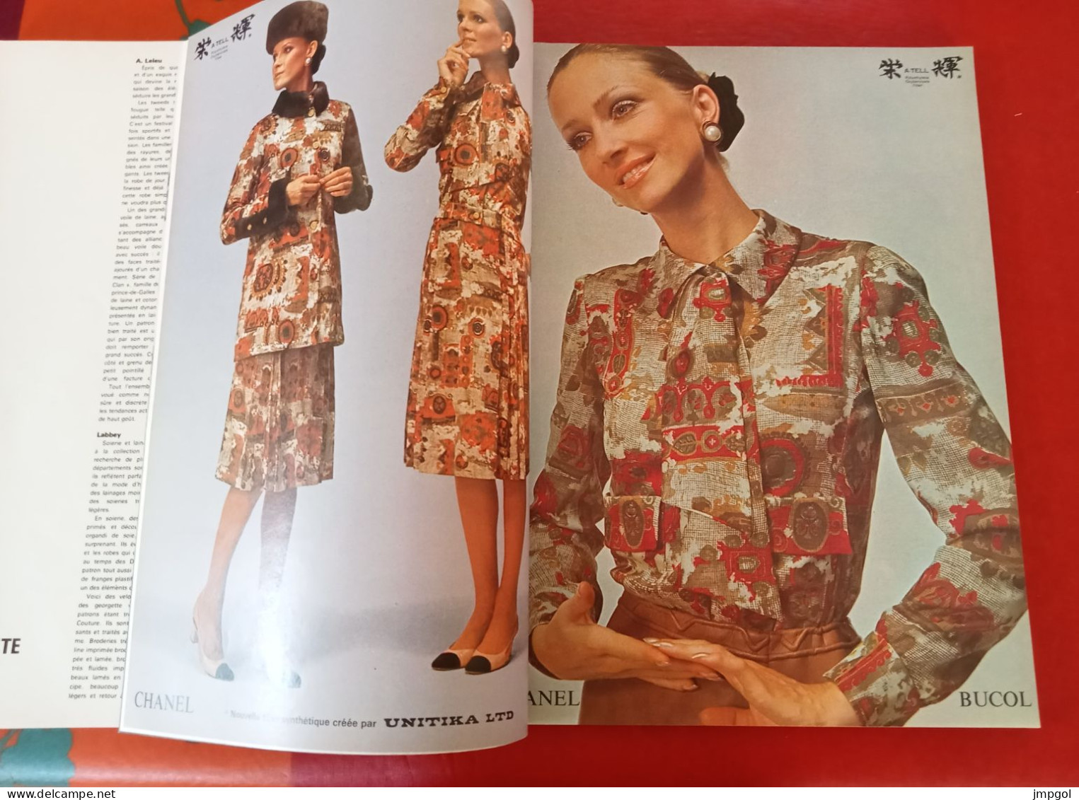 Officiel De La Mode Et De La Couture Paris Sept 1970 Collections Hiver Dior Balmain Cardin Nina Ricci Courrèges - Moda