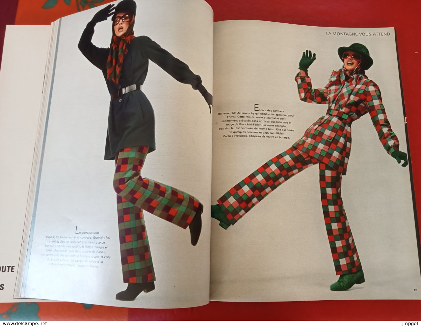 Officiel de la Mode et de la Couture Paris Sept 1970 Collections Hiver Dior Balmain Cardin Nina Ricci Courrèges