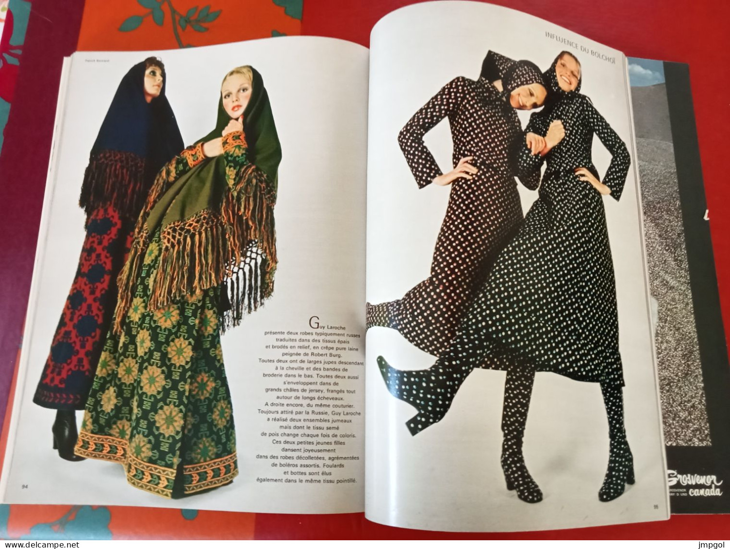 Officiel de la Mode et de la Couture Paris Sept 1970 Collections Hiver Dior Balmain Cardin Nina Ricci Courrèges