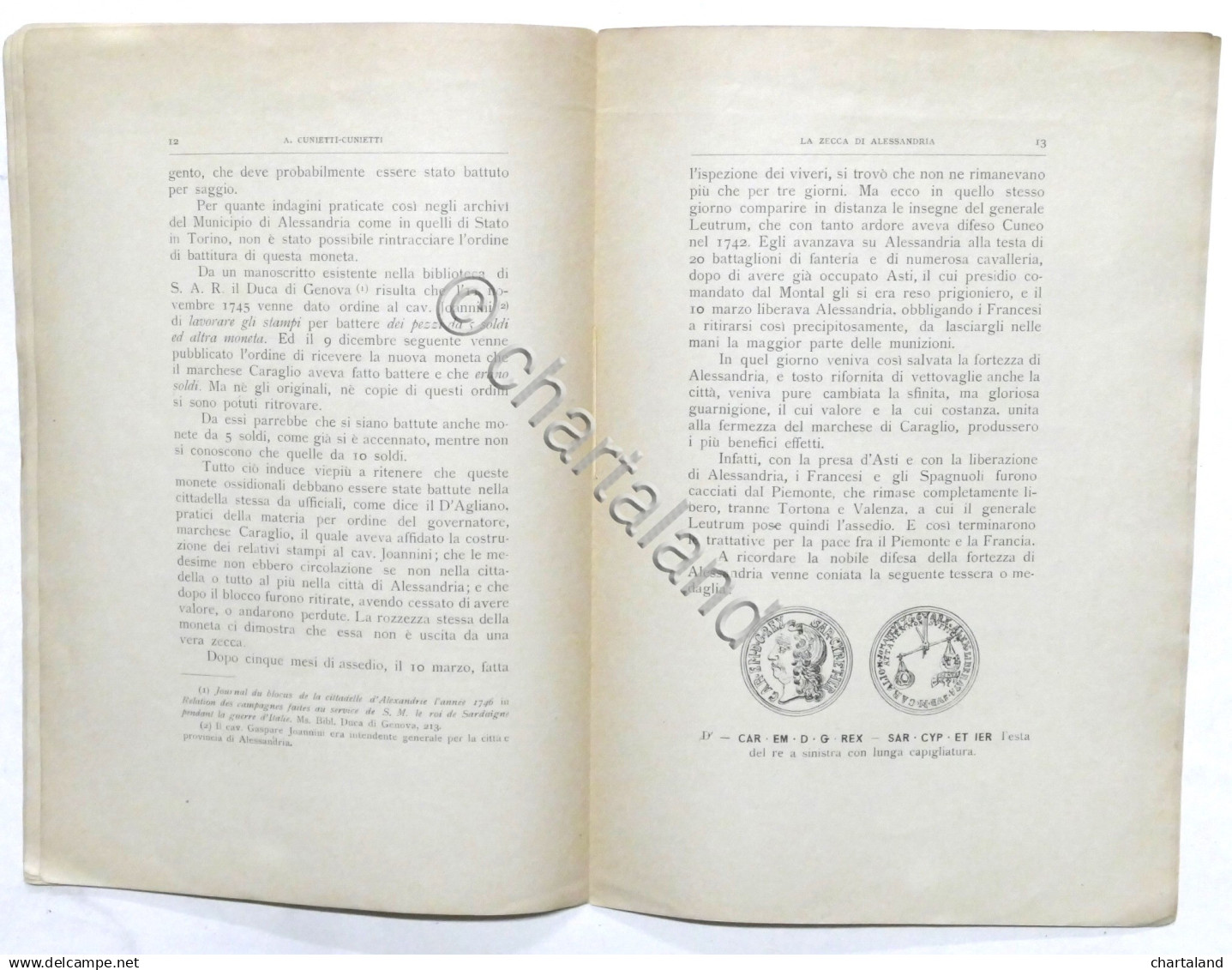 Rivista Italiana Di Numismatica E Scienze Affini - La Zecca Di Alessandria 1908 - Altri & Non Classificati