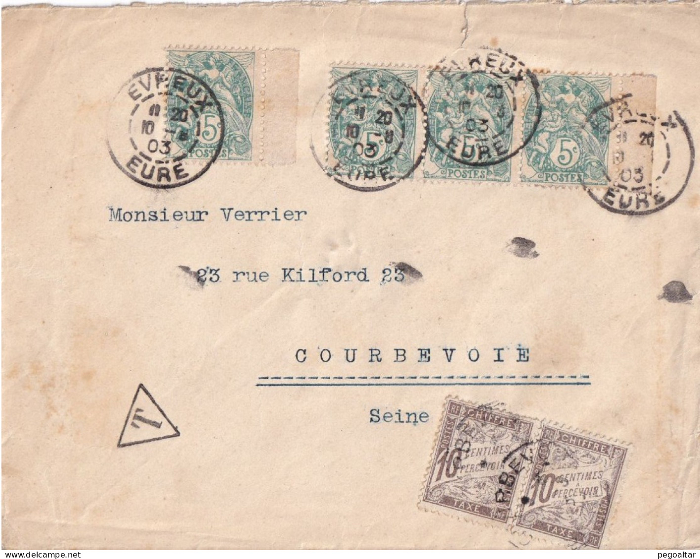 DEPART 2 EURO - 1859-1959 Lettres & Documents