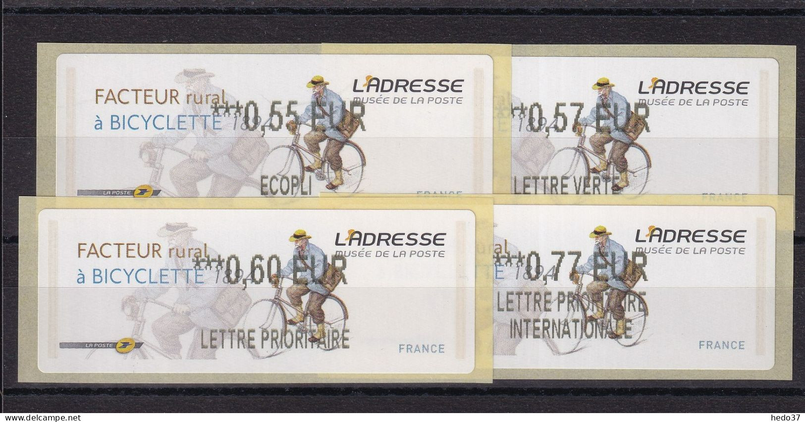 France Timbres De Distributeurs N°1099 - 4 Ex. - Neuf ** Sans Charnière - TB - 2010-... Abgebildete Automatenmarke