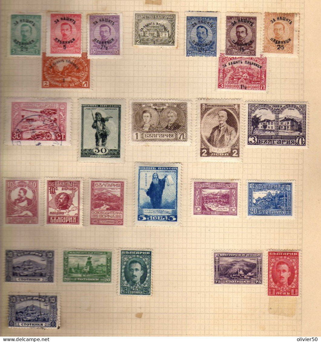 Bulgarie - (1920-23)-    Pour Nos Prisonniers - Poete Ivan Vasov - Occupation De La Macedoine - Neufs* Et Oblit - Unused Stamps