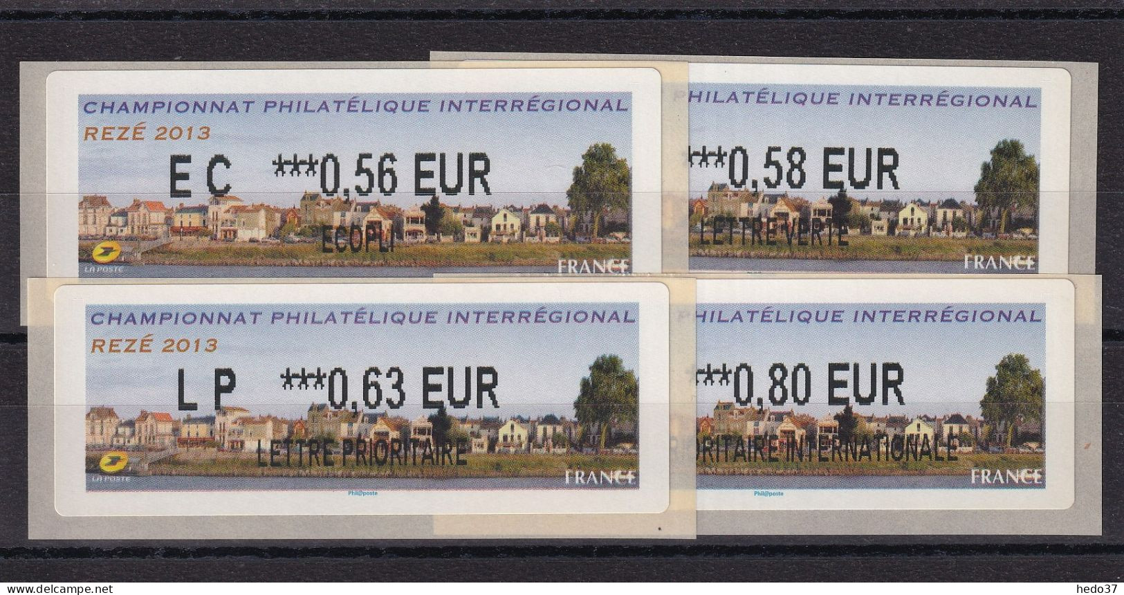 France Timbres De Distributeurs N°1136 - 4 Ex. - Neuf ** Sans Charnière - TB - 2010-... Viñetas De Franqueo Illustradas