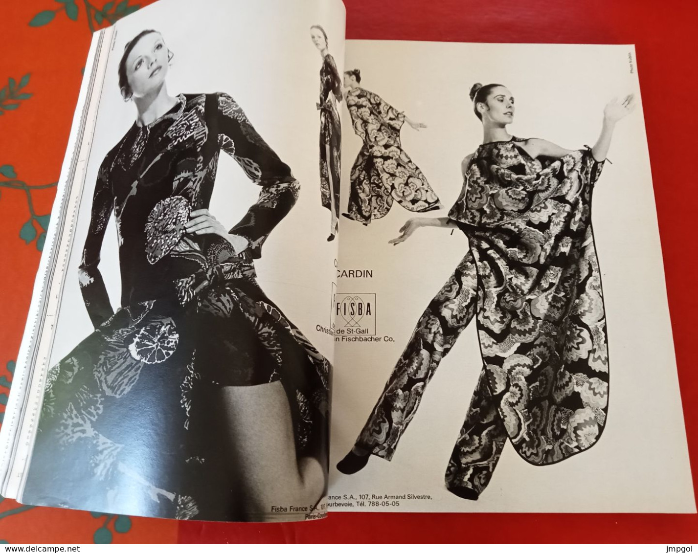 Officiel De La Mode Et De La Couture Paris Mars 1971 Collections Printemps Dior Balmain Cardin Nina Ricci Courrèges - Mode