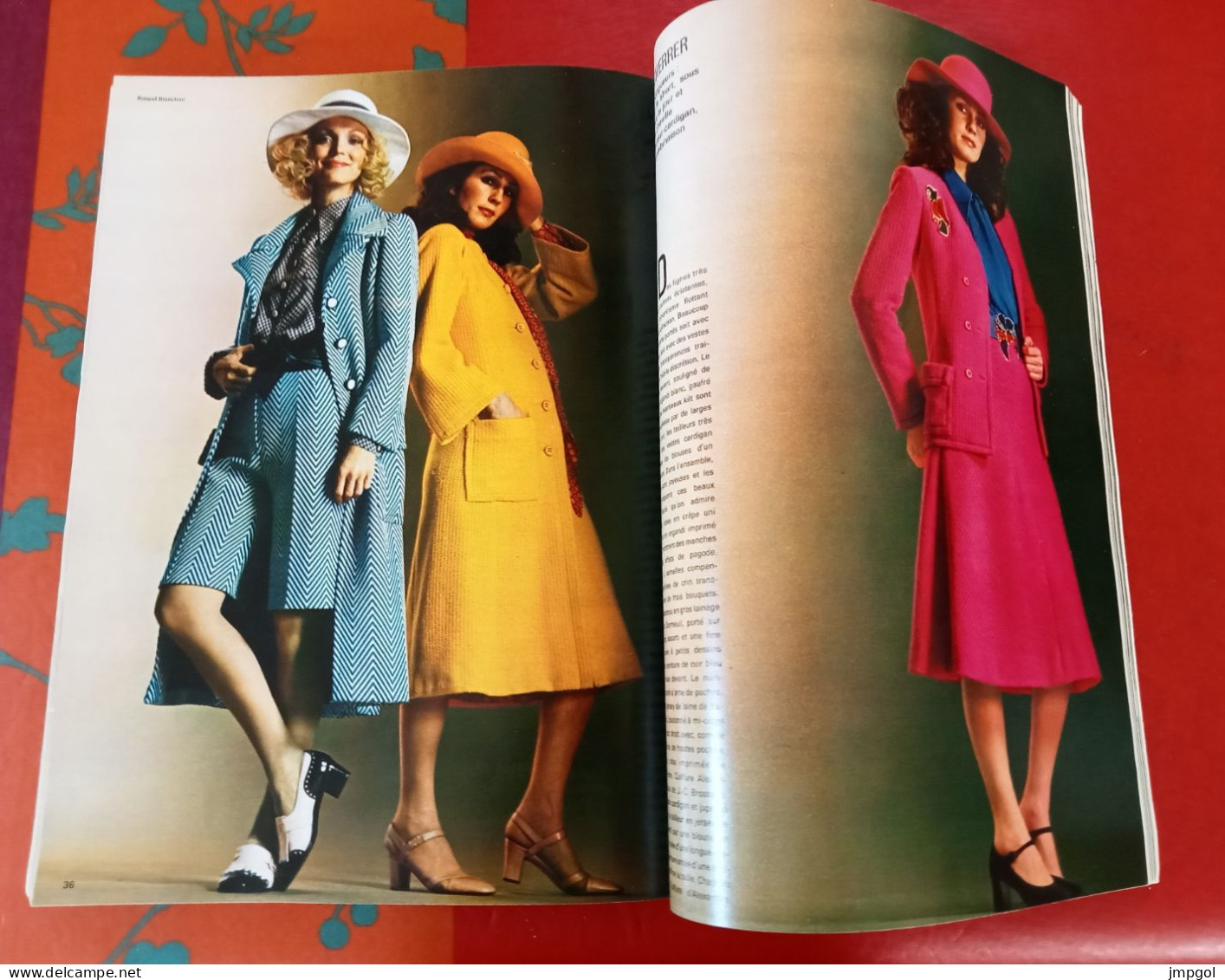 Officiel de la Mode et de la Couture Paris Mars 1971 Collections Printemps Dior Balmain Cardin Nina Ricci Courrèges