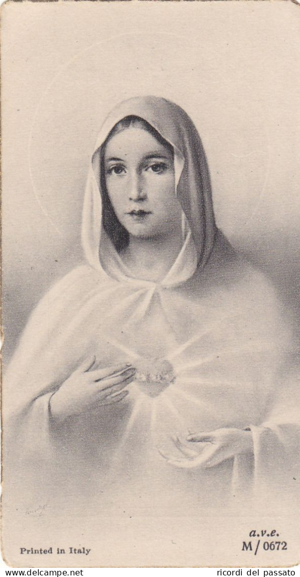 Santino Sacro Cuore Di Maria - Santini