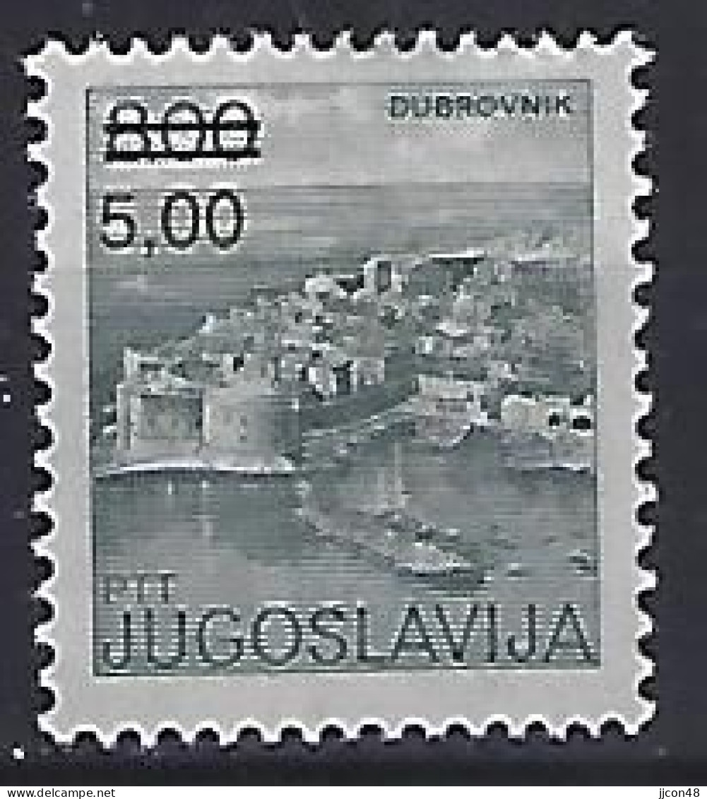 Jugoslavia 1986  Sehenswurdigkeiten (*) MM  Mi.2155 C - Unused Stamps