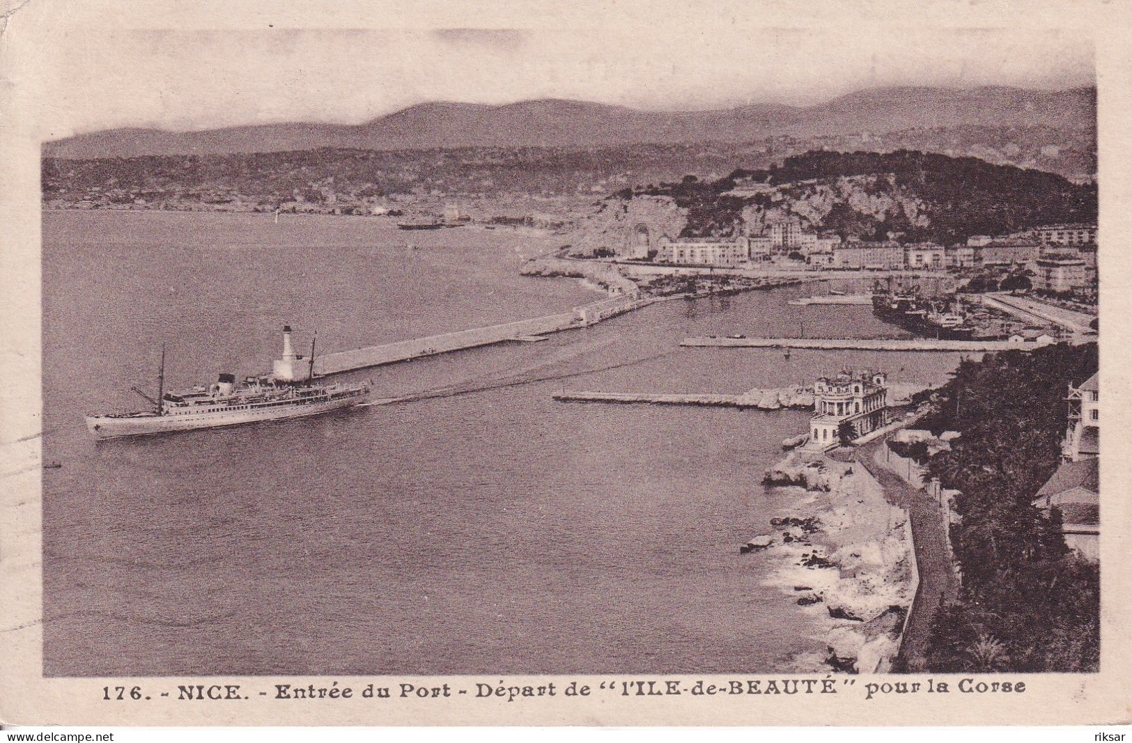 NICE(BATEAU ILE DE BEAUTE) - Transport Maritime - Port