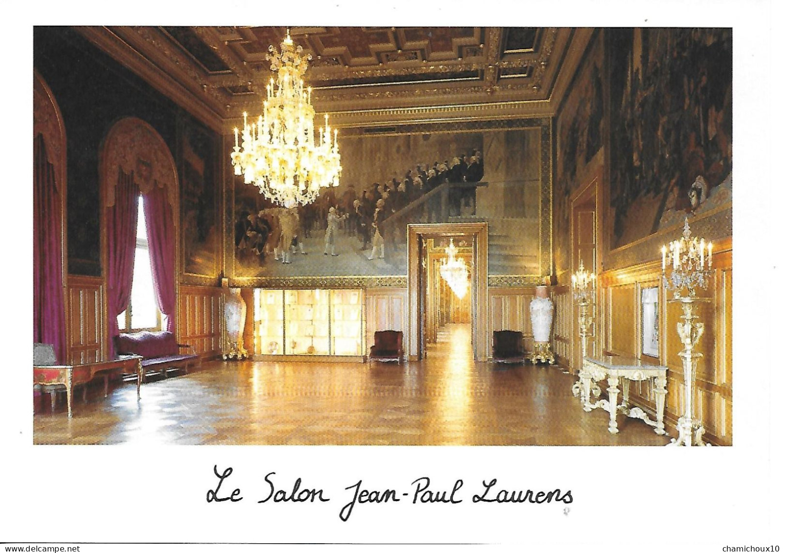 Livret Avec 5 Cp De L'hôtel De Ville De Paris-salles-salon- 15 X21cm-HISTOIRE De L'Hôtel De Ville-de Jean Tibery Maire - History